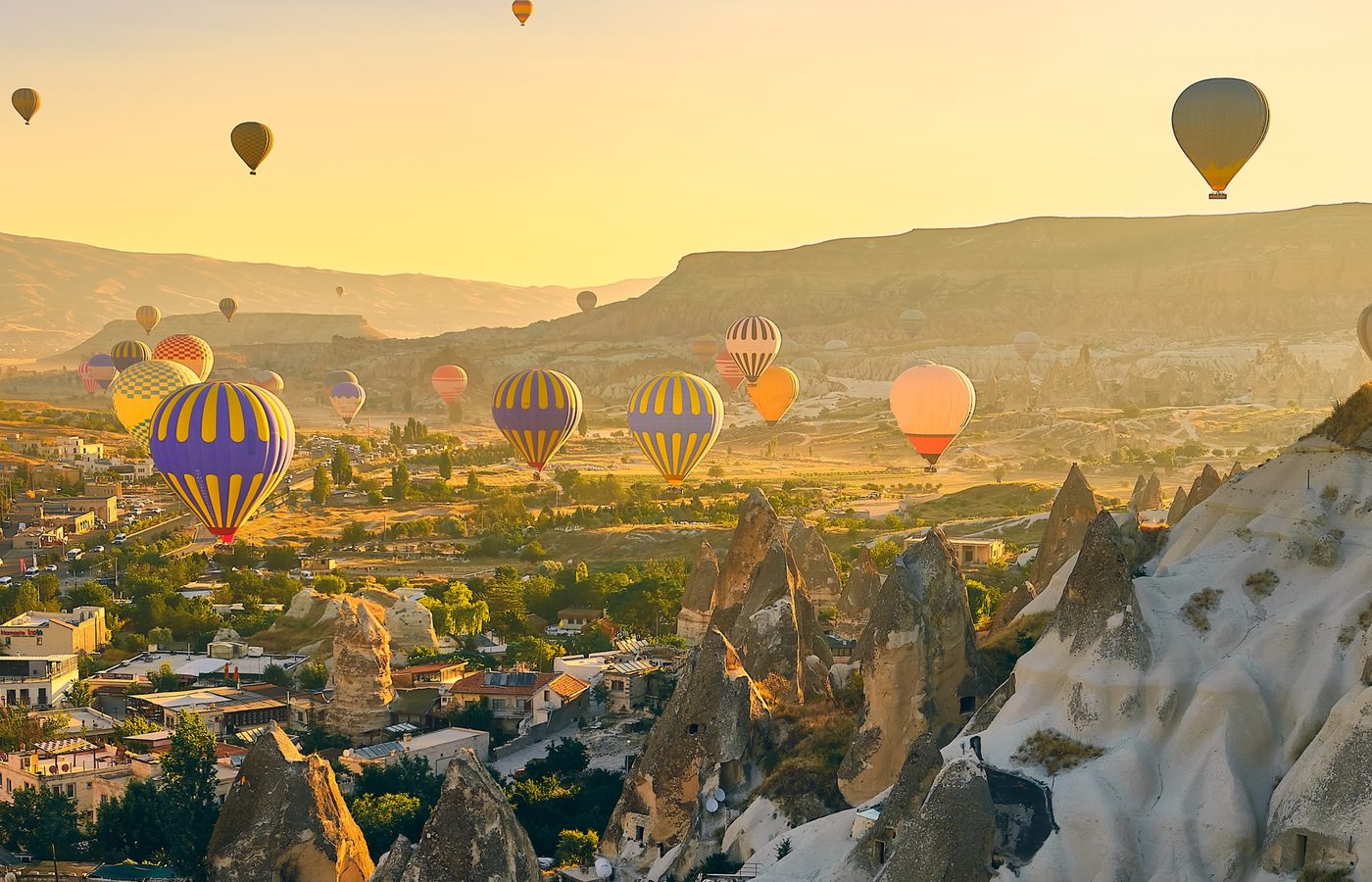 バルーンで満ちる空に目覚める