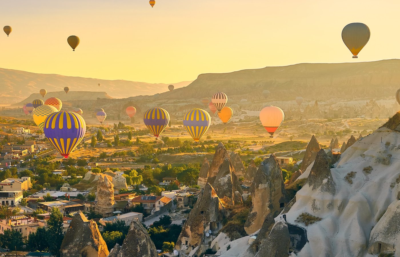 Waking Up to a Sky Full of Balloons