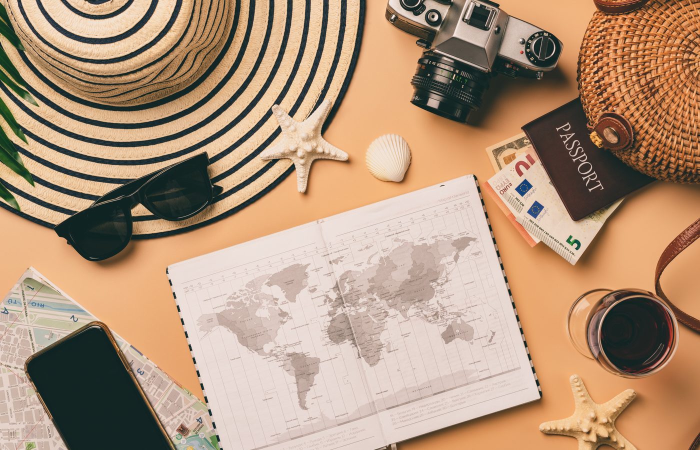 De logistiek van een reis door meerdere landen managen