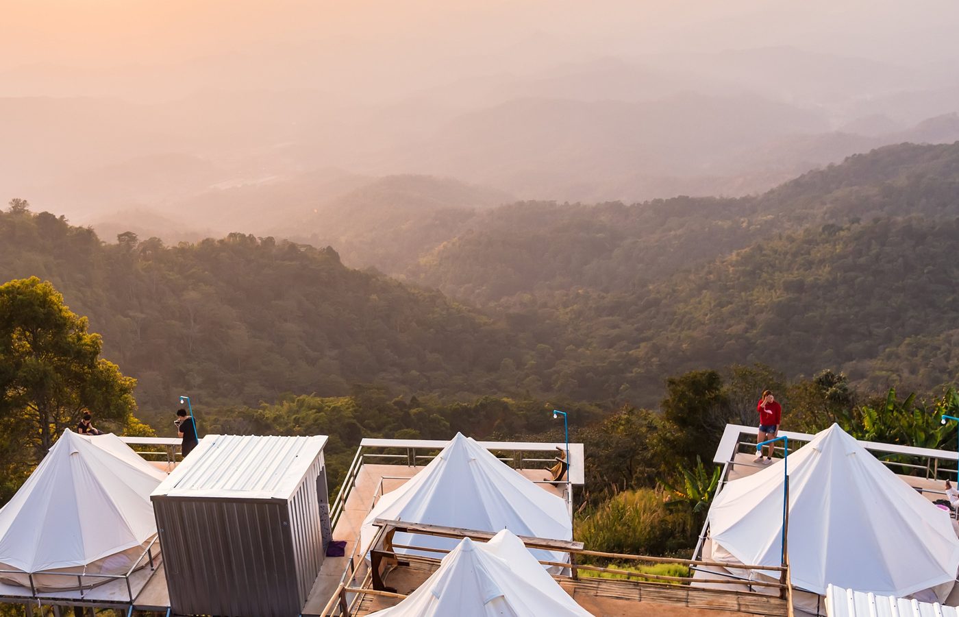 Luxe glamping: slapen onder de sterren